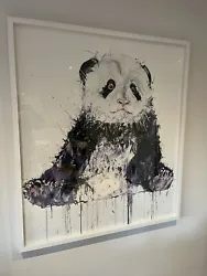 Buy Dave White Young Panda 2 - XL Diamond Dust Print • 2,750£