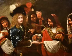 Buy Painting Antique Guess Vignon Xvii Century Oil On Canvas Old Master • 11,951.80£