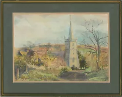 Buy Josephine Goodland - 20th Century Pastel, Stinchcombe Church • 65£