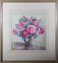Buy Gay - Mid 20th Century Watercolour, Still Life Of Roses In Jug • 106£