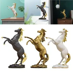Buy Modern Horse Figurine   Statue Sculpture Craft Office Table Decor • 26.12£