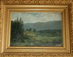 Buy 1900, South German Landscape, Oil On Canvas • 163.08£