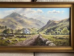 Buy   BETH GELERT MOUNTAIN SNOWDONIA   By Rex Preston Original Framed Oil Painting • 1,500£