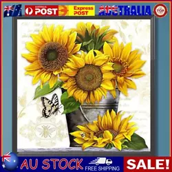 Buy Paint By Numbers Kit DIY Sunflower Oil Art Picture Craft Home Wall Decor(H1331) • 6.96£