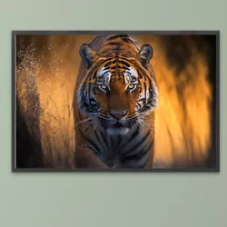 Buy Paint By Numbers Kit DIY Tiger Hand Oil Art Picture Craft Home Wall Decor(H1632) • 8.07£