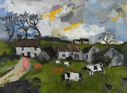 Buy Daniel Nichols After Kyffin Williams - Contemporary Oil, A Welsh Farmstead • 184£