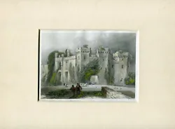 Buy Ragland Castle Engraving By W. Radcliffe From A Work By David Cox • 48.59£