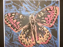 Buy Andy Warhol   3D Butterfly   Lithograph 50x50cm Limited Sign. In Wooden Frame • 116.22£