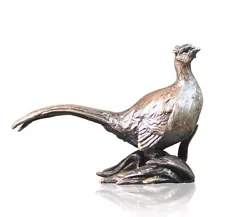 Buy Butler & Peach Detailed Small Solid Hot Cast Bronze Pheasant  • 38£