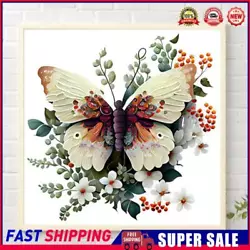 Buy Paint By Numbers Kit DIY Butterfly Oil Art Picture Craft Home Wall Decor(H1423) • 11.44£