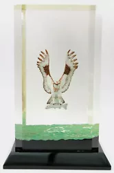 Buy Lucite Osprey Sculpture Bird Fishing Stunning 6kg H25cm • 550£