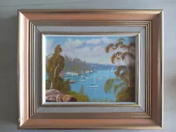 Buy Very Attractive Oil Painting Fishing Boat Scene By Ward Pike Titled Yowie Bay • 24.99£