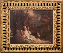 Buy 19th Century Nude Impressionist Woodland Adolphe MONTICELLI (1824-1886) • 4,900£