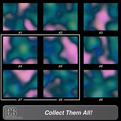 Buy Colorful METAL Abstract Archival DawnBlades #4578 Mounting Incl. DGI Fine Art • 242.86£
