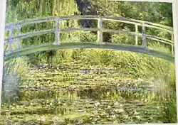 Buy The Water-Lily Pond Print 10x13 Monet Painting International Masters Publ • 17.01£