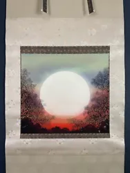Buy Nw5840 Hanging Scroll  Sun  By Kawahara Susumu W/ Certificate Of Authenticity • 239.97£