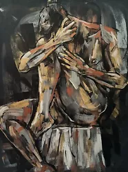 Buy Male Nude, Naked Man Painting, Gay Artwork, Homoerotic Queer Lgbtq Art 60x80x1cm • 700£