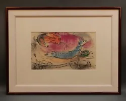 Buy Marc Chagall (Ljosna 1887-1985 Saint-Paul-de-Vence) - The Blue Fish • 24.56£