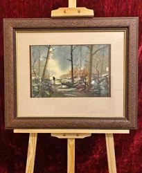 Buy Original Watercolour Painting Two In The Wood Art By Bill Lupton • 39.99£