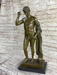 Buy 24  Bronze Marble Statue Erotic Male Nude Jason David Sculpture Modern Art LRG • 552.35£