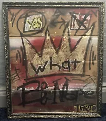 Buy 2019 Jean-Michel Basquiat Style Street Art Graffiti Urban Artwork Signed TPRTO • 1,404.12£