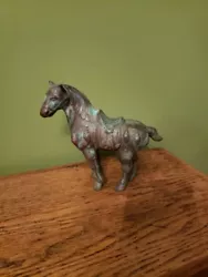 Buy Small Vintage Metal Horse ~ Height: 14cm • 25£