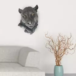 Buy Modern Animal Head Sculpture Hanging 3D Statue For TV Cabinet Home Ornaments • 24.47£