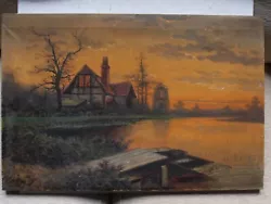 Buy Antique Oil Painting Signed By John Henry Cole (1828-1895) • 0.99£