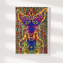 Buy Louis Wain - A Cat Formed By Patterns (1925) Photo Poster Painting Art Print • 59.50£