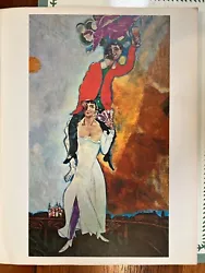 Buy Marc Chagall Double Portrait W/a Glass Of Wine Print, 14 5/8  X 11 1/4  (Paper) • 9.44£