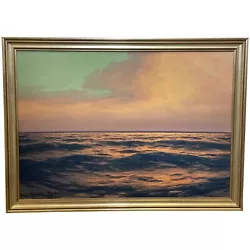 Buy German Naturalism 1930's Marine Seascape Oil Painting By Carl Kenzler 1872-1947 • 8,000£