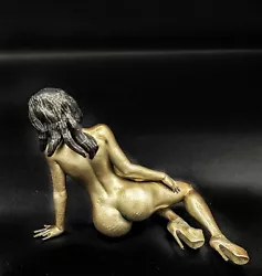 Buy Erotic   Alina   Statue Figure Woman Sexy Antique Gold 18+ MSRP 199 Sculpture  • 3.86£
