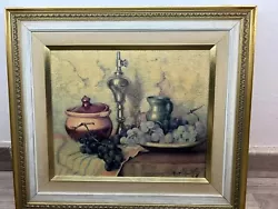 Buy Authentic Robert Chailloux Framed Still Life Oil Painting - Stunning • 200£