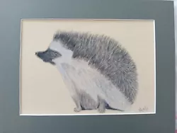 Buy Hedgehog Painting Original Art. Picture • 4.99£