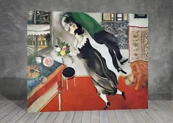 Buy Marc Chagall The Birthday CANVAS LOVE KISS PAINTING ART PRINT WALL  1557 • 31.95£