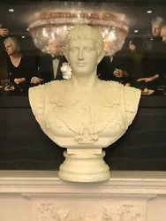 Buy Art Deco Sculpture. Bust Of Caesar Augustus • 189£
