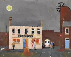 Buy Original Acrylic Painting Band Night At The Colliery Inn S W Ward • 20£