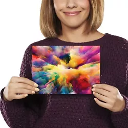 Buy A5 - Watercolour Cloud Explosion Paint Print 21x14.8cm 280gsm #14638 • 3.99£