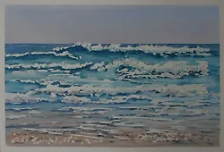 Buy Incoming Tide, Holkham Beach. Original Watercolour Painting. • 35£