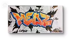 Buy Original Graffiti Art Painting On Tube London Underground Map Rare Hand Painted • 30£