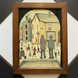 Buy After L.S. Lowry - Original Framed Oil On Board Northern Art Painting 11 X9  • 20£
