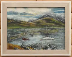 Buy Framed Signed Original Vintage Scottish Landscape Oil Painting  Scotland • 30£