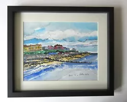 Buy Original Framed Watercolour Painting Cromer Beach View By Ann Marie Whitton • 150£
