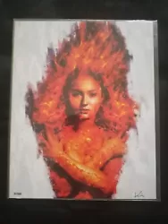 Buy Dark Phoenix “Girl On Fire” VARIANT Bam Box Exclusive Kim Martin Print 1:500  • 9.99£