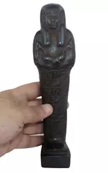 Buy RARE ANCIENT EGYPTIAN PHARAONIC ANTIQUE ISIS QUEEN USHABTI Statue (BS-AU) • 124.28£
