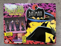 Buy Batman Animated Series Plaster Moulding Set - Read Description ~ 99p Start Bid!! • 0.99£