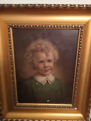 Buy Antique Boy Painting Not Signed • 45£