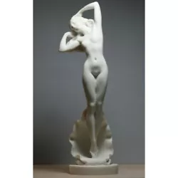 Buy Goddess APHRODITE Venus Anadyomene Nude Female Erotic Statue Sculpture 12.6 In • 39.69£