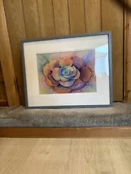 Buy Hand Paintings Framed X2. Rainbow Flowers • 50£