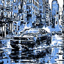 Buy Ford Mustang PNG, Digital Image Art Picture Photo Pic Wallpaper Background • 1.22£